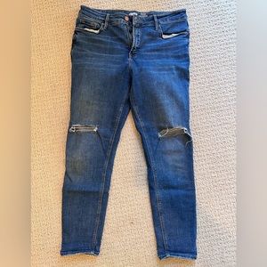 Old Navy high rise super skinny jeans